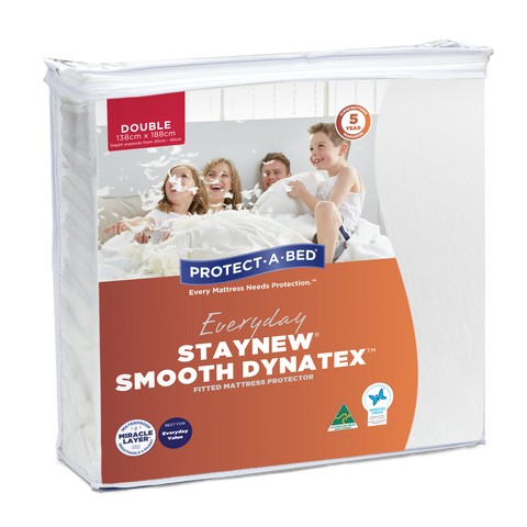 Staynew Smooth Dynatex Fitted Waterproof Mattress Protector